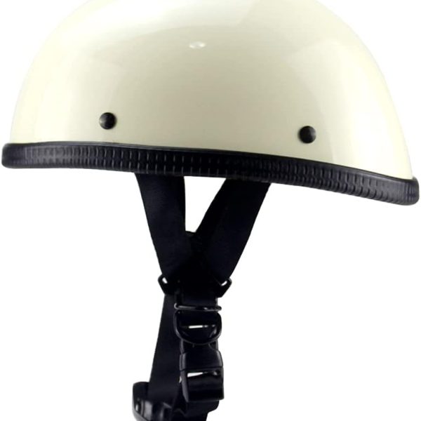 Motorcycle Half Helmet Beanie Cruising Skull Cap Small for Motorbike Scooter  Moped Scooters Electric